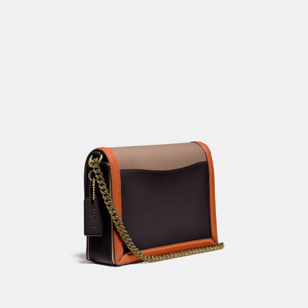 COACH®,Hutton Shoulder Bag In Colorblock,,Angle View