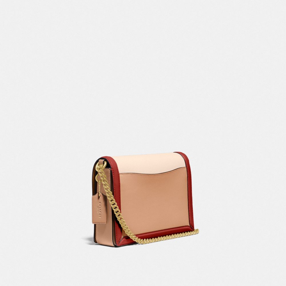 COACH®,Hutton Shoulder Bag In Colorblock,,Angle View