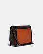 Hutton Shoulder Bag In Colorblock With Snakeskin Detail