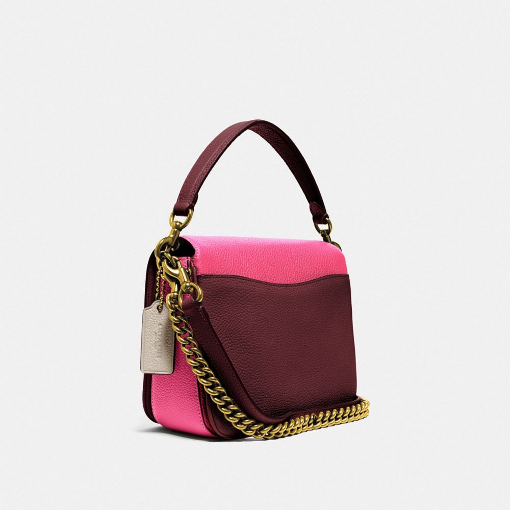 COACH®,Cassie Crossbody Bag 19 In Colorblock,,Angle View