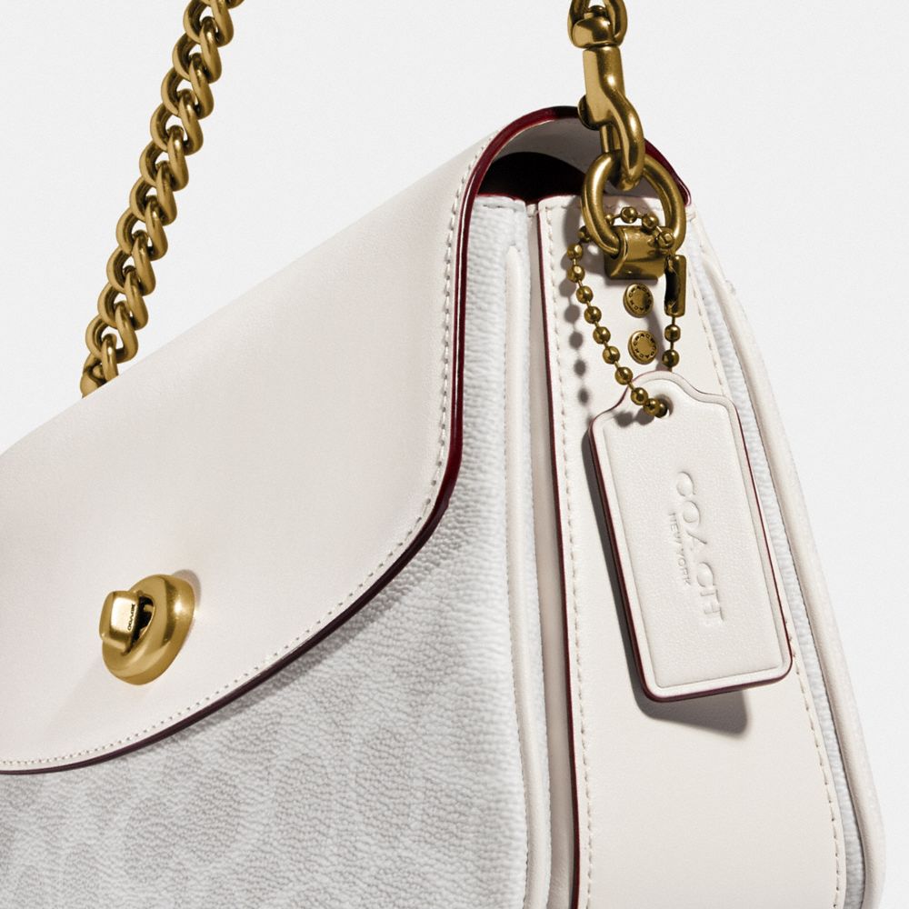 COACH Signature Canvas Cassie Crossbody - Macy's