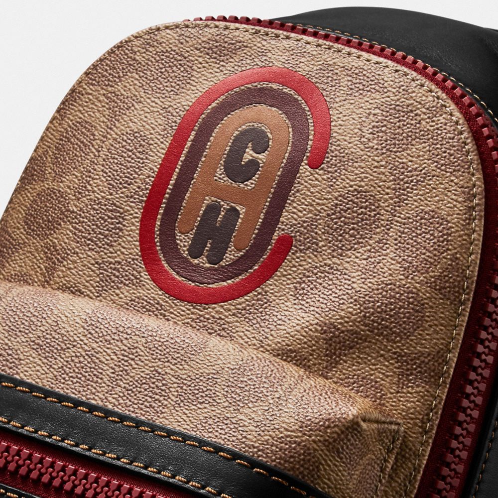 Academy Pack In Signature Canvas With Coach Patch