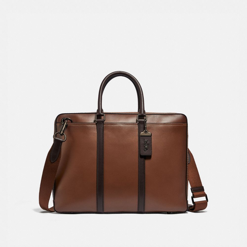 Coach store slim briefcase