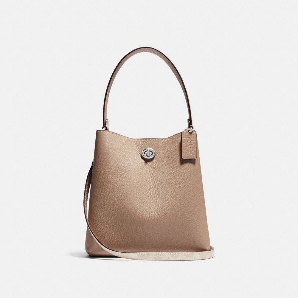 Coach signature charlie bucket bag sale