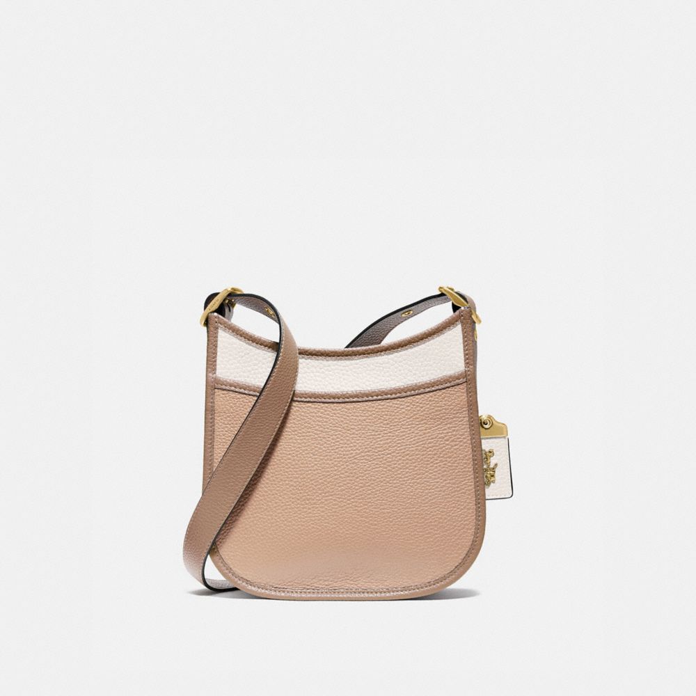 COACH Colorblock Emery Leather Crossbody - Macy's