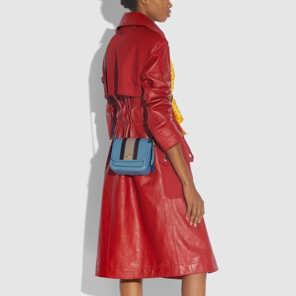 Rambler Crossbody 16 With Varsity Stripe