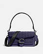 COACH®,TABBY SHOULDER BAG 26 WITH PLEATING,Leather,Medium,Pewter/Cadet/Black,Front View