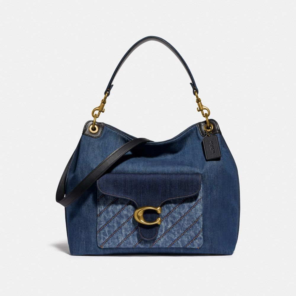 Tabby Hobo en colorblock avec matelassage