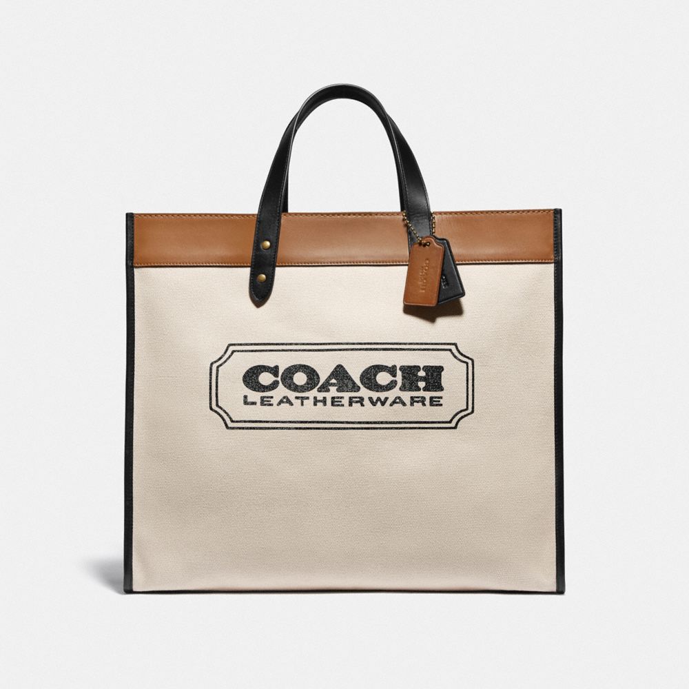 Coach field tote 40 sale