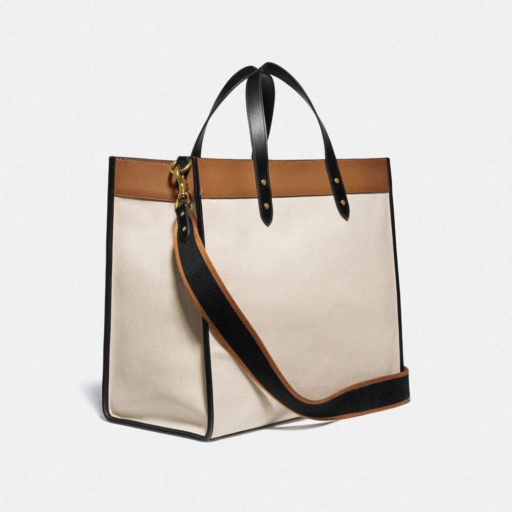Field Tote 40 With Coach Badge | COACH®