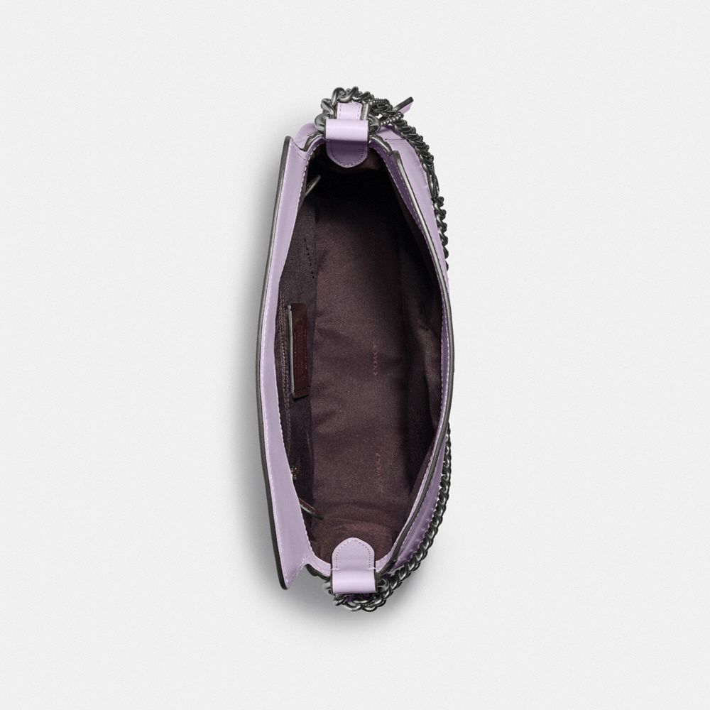 COACH®,Signature Chain Hobo,,Inside View,Top View