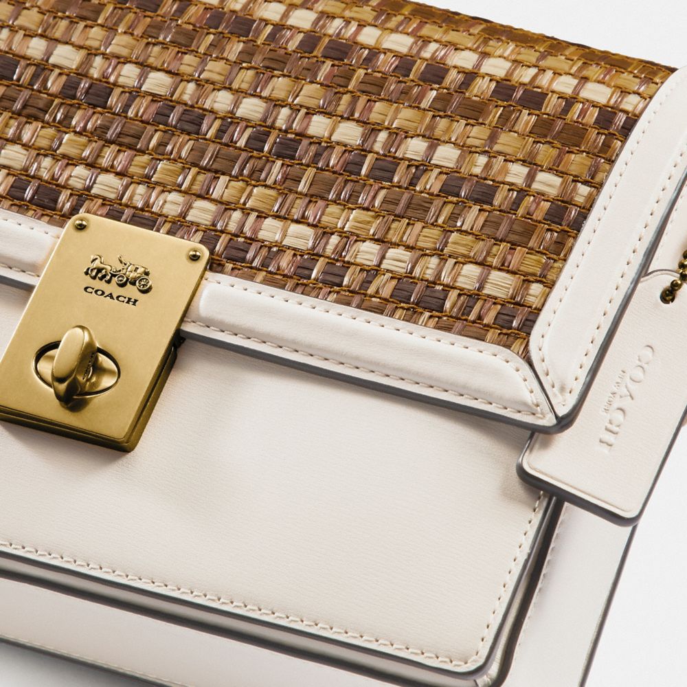 COACH®,Hutton Shoulder Bag,,Closer View