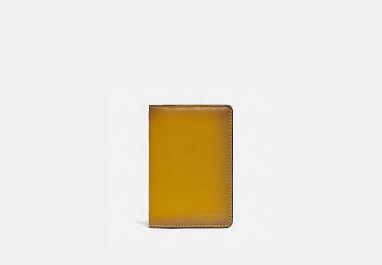 Card Wallet In Colorblock With Signature Canvas Detail image number 0