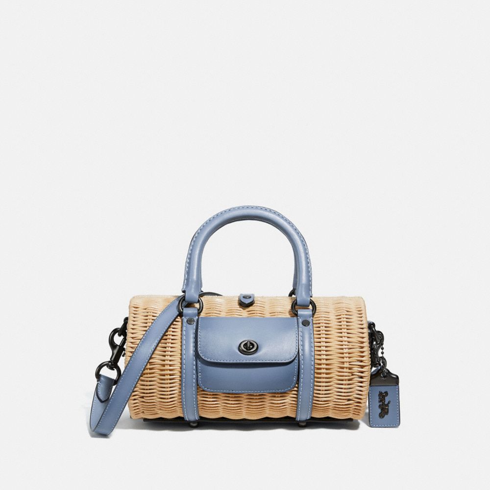 Coach sale wicker bag