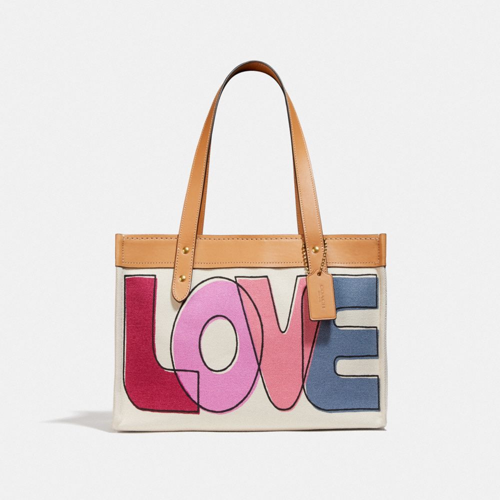 Tote 33 With Love Print
