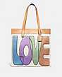 Tote 38 With Love Print