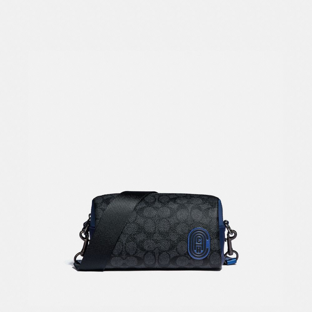 Pacer slim pouch in signature online canvas