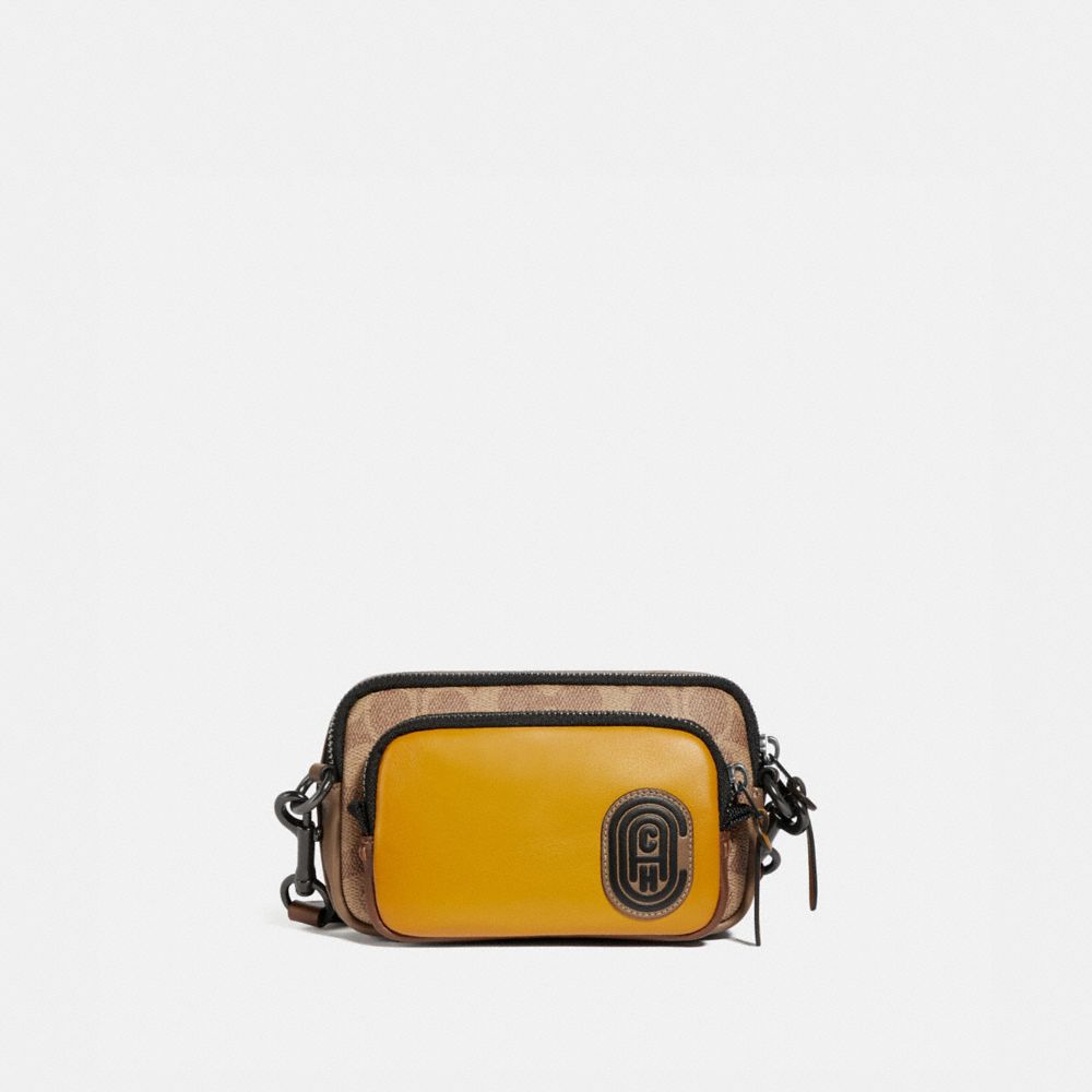 COACH Pacer Convertible Double Pouch In Colorblock Signature