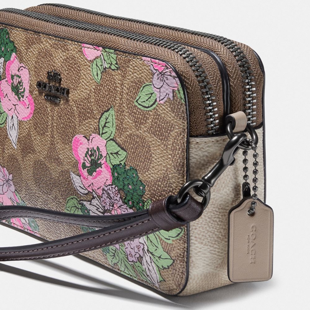 Coach kira crossbody discount floral