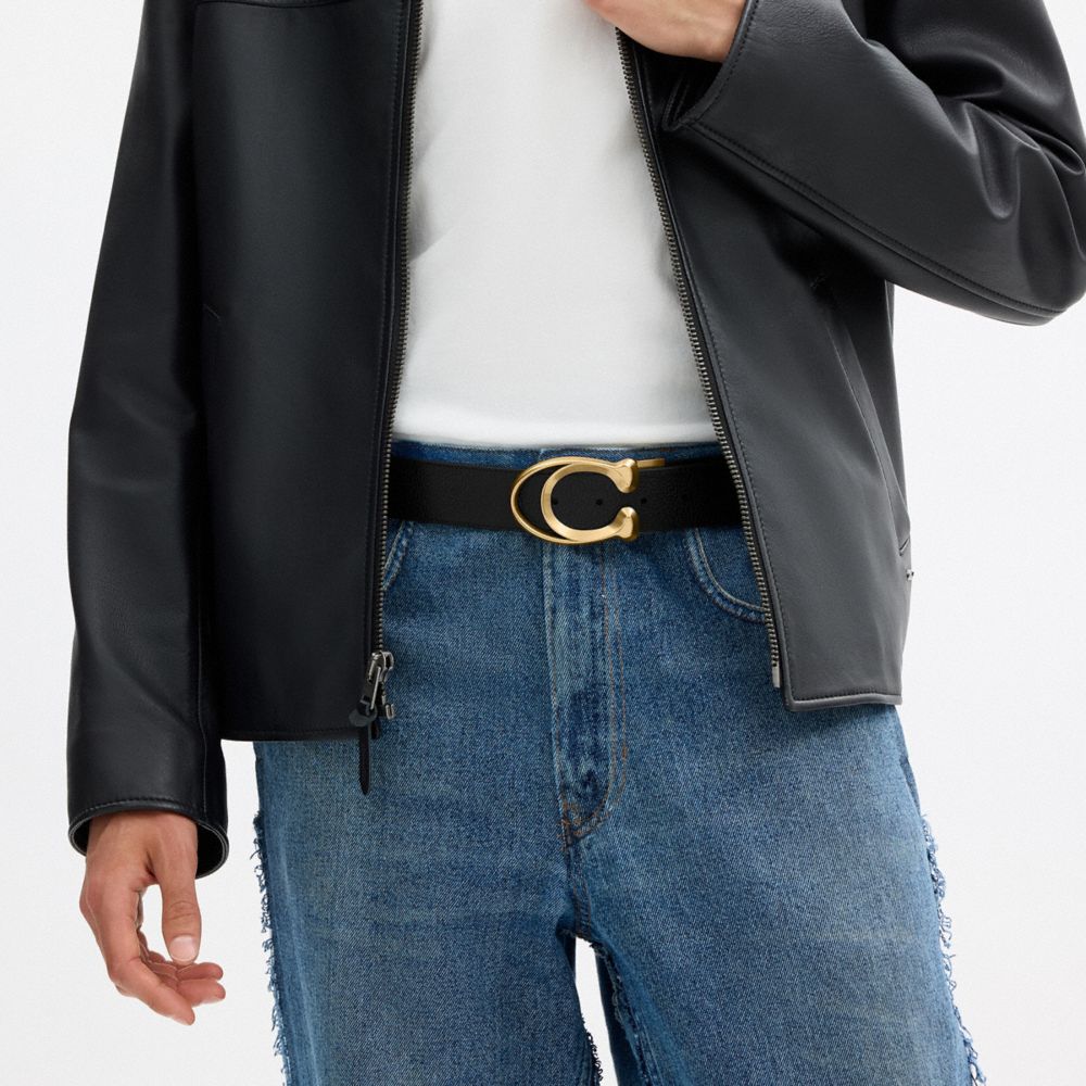 Мужские ремни Coach Outline C Buckle Cut-To-Size Belt, 38 Mm — фото 2