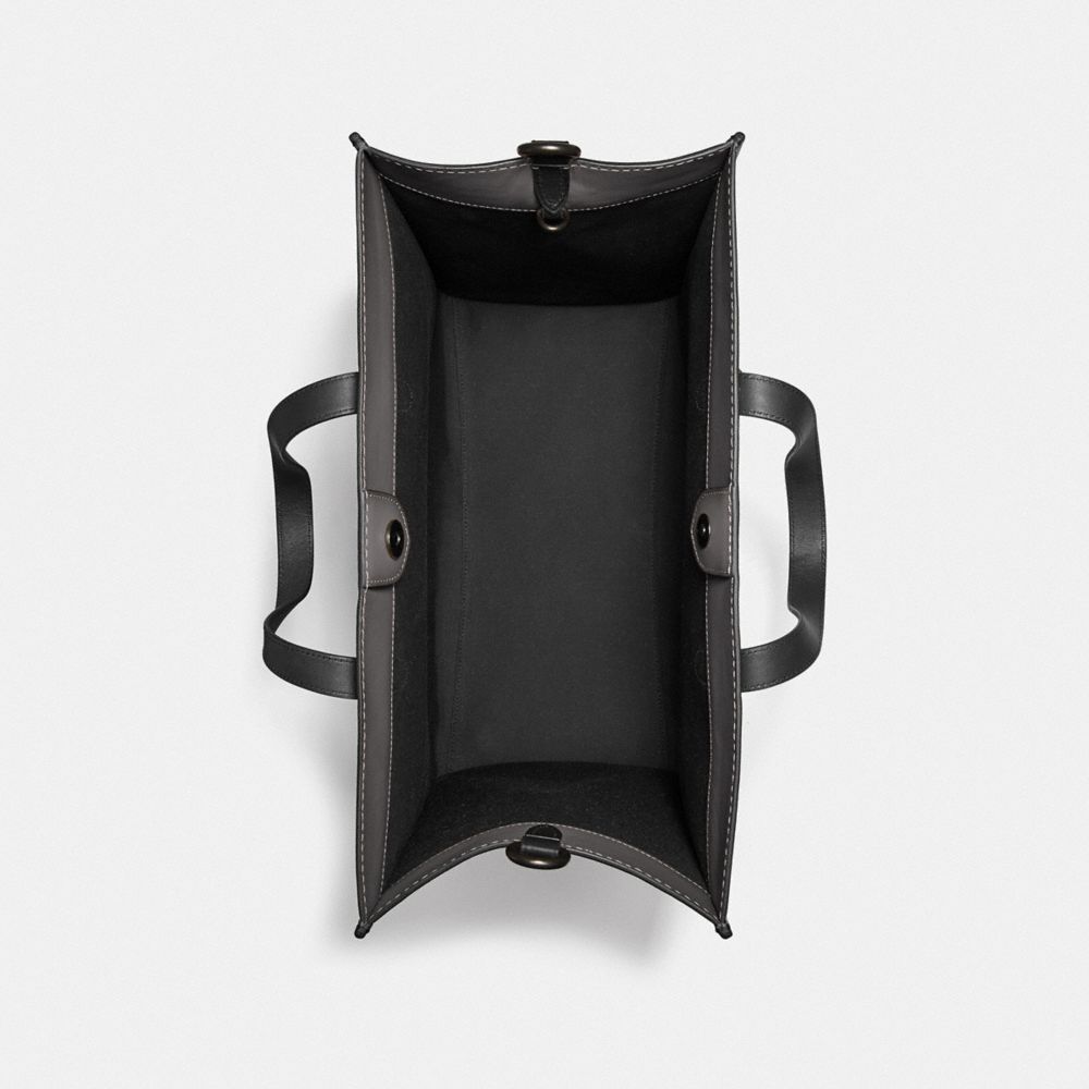COACH®,Field Tote Bag 40 In Colorblock,,Inside View,Top View
