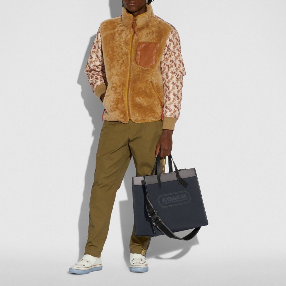 COACH®,Field Tote Bag 40 In Colorblock,,Detail View