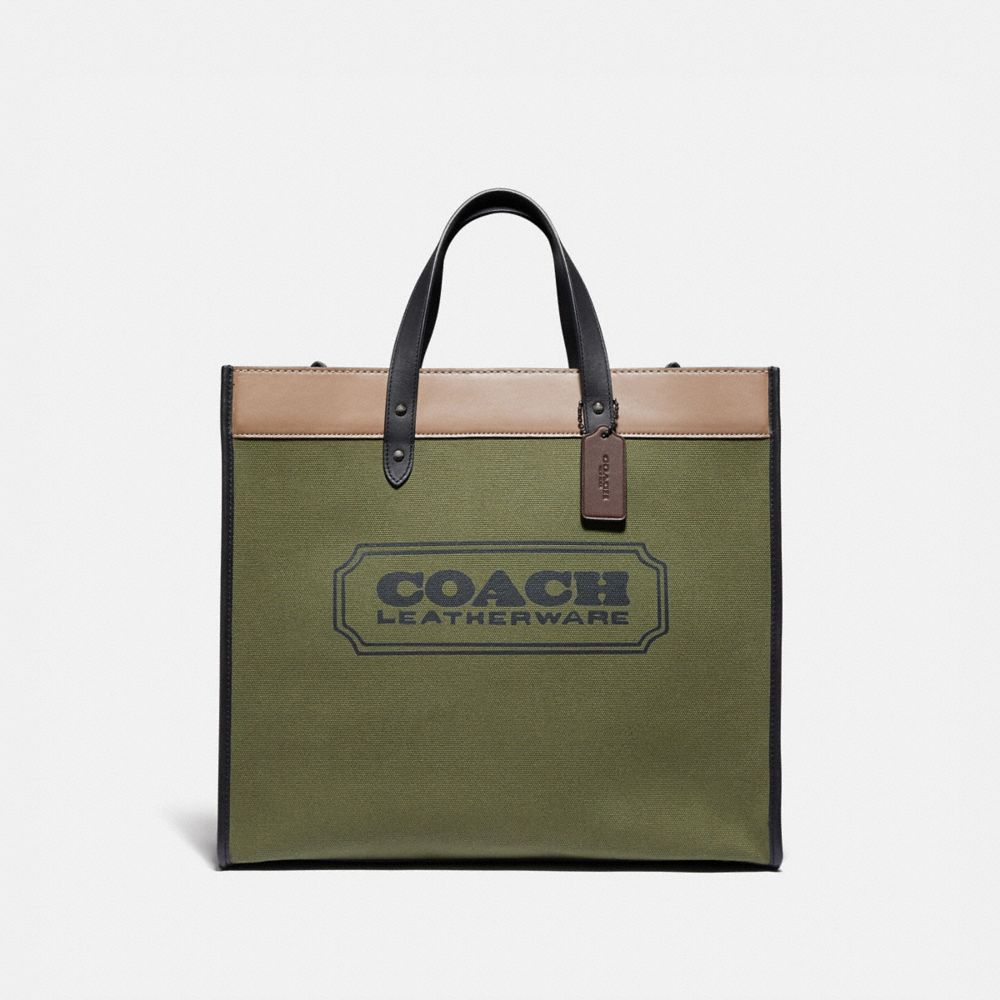 Coach field tote bag sale