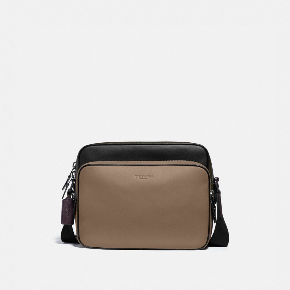 Metropolitan Soft Zip Messenger In Colorblock