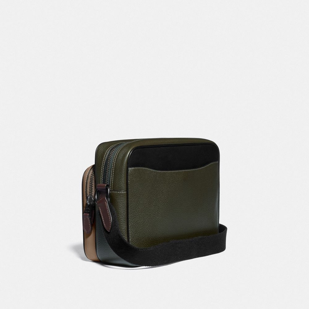 Metropolitan Soft Zip Messenger In Colorblock