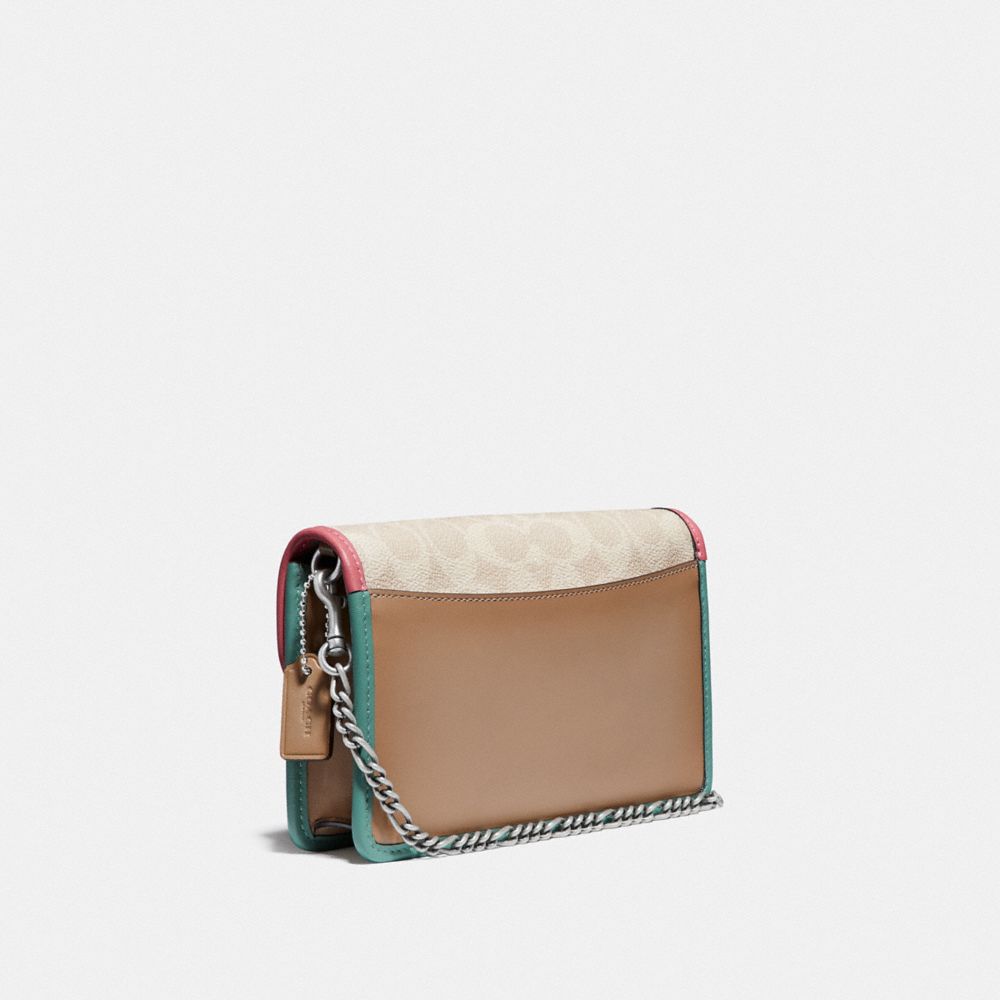 Coach klare crossbody in blocked signature canvas hot sale