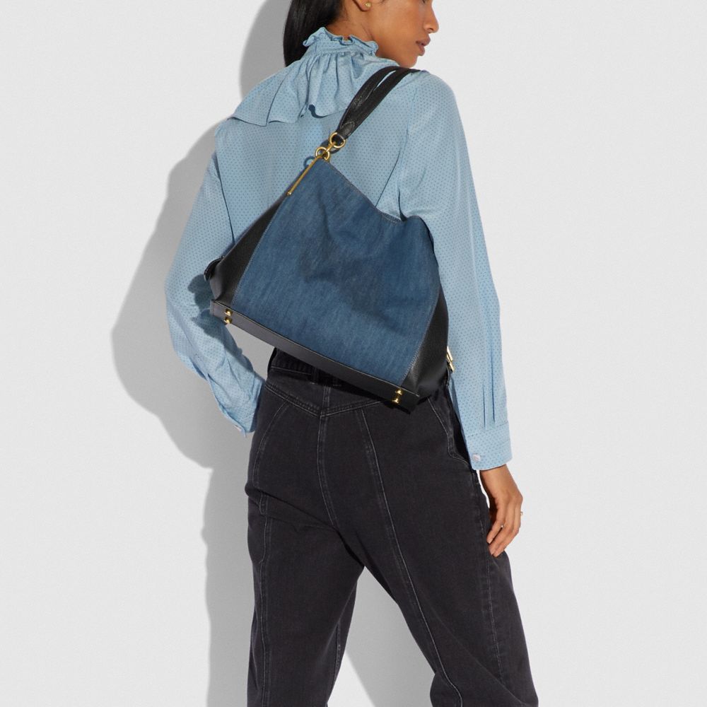 Coach dalton denim bag sale