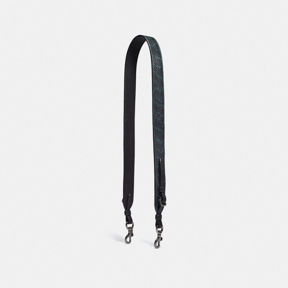 COACH®  Loop Bag Charm In Snakeskin
