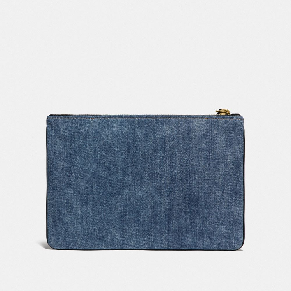 COACH® | Turnlock Pouch 26 With Coach Badge
