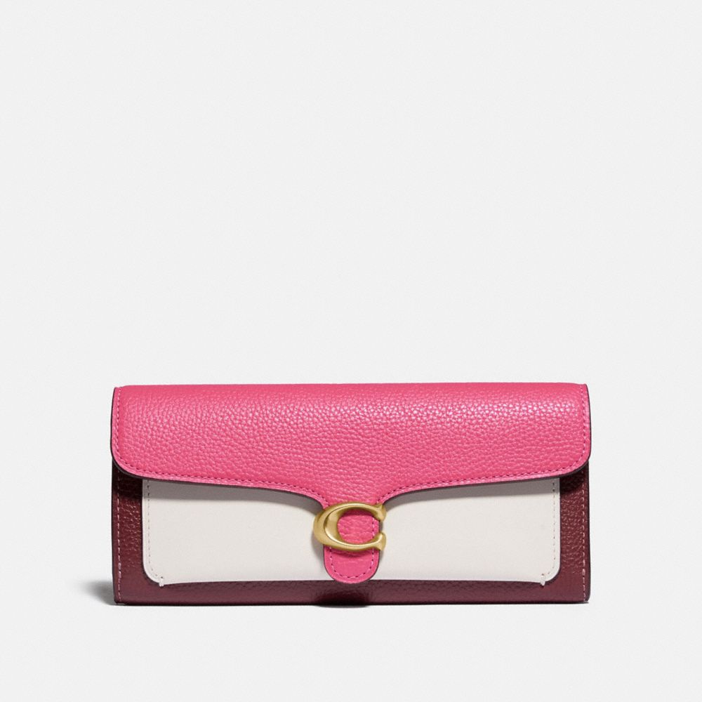 COACH®  Tabby Long Wallet In Colorblock