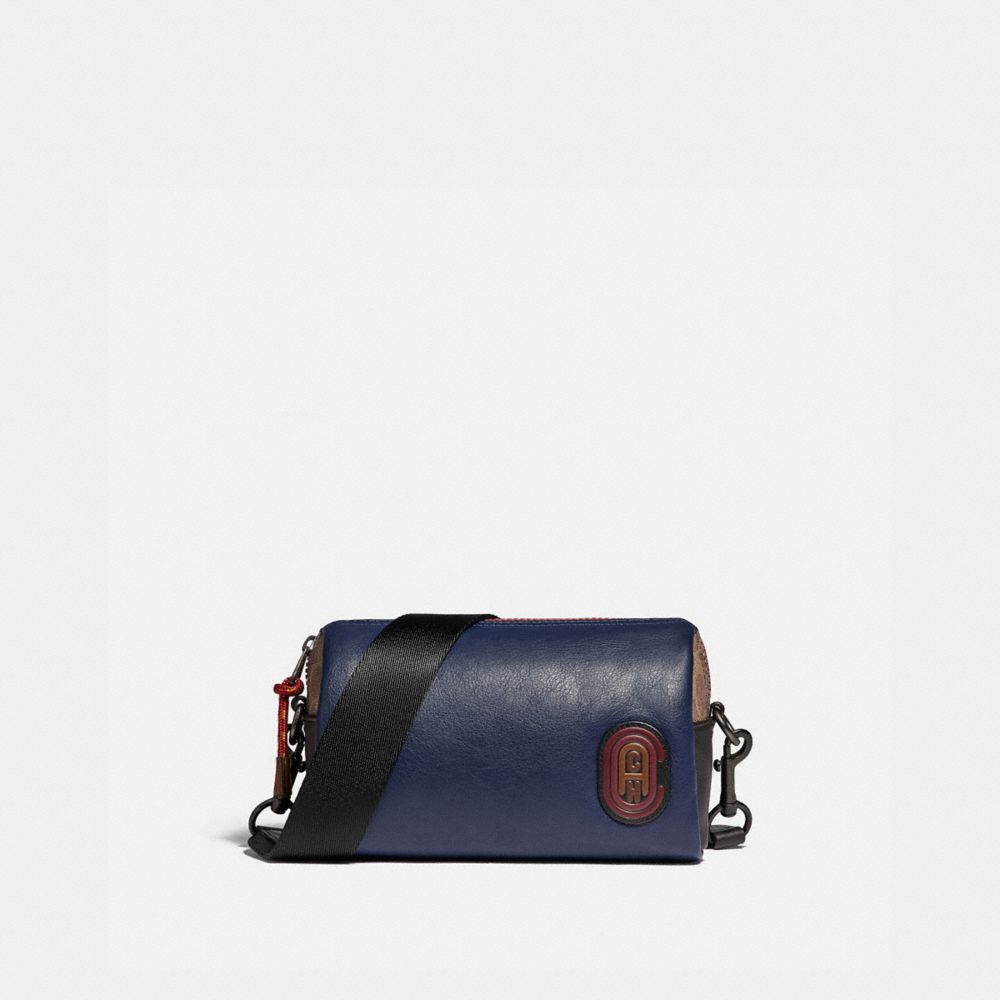 Pacer convertible pouch in colorblock discount signature canvas with coach patch