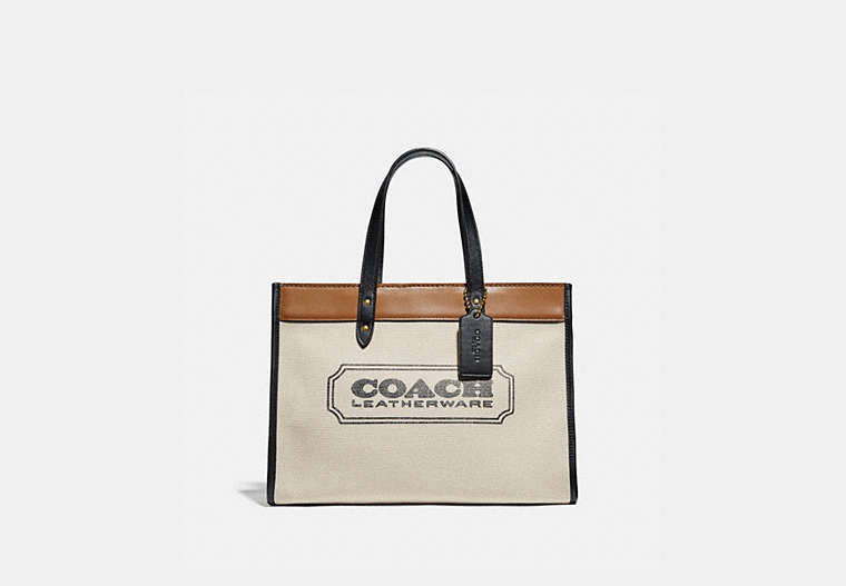 Field Tote 30 With Coach Badge