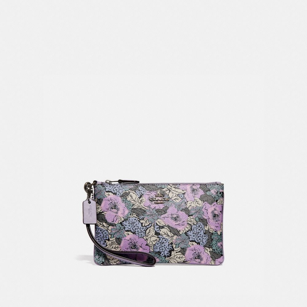 Small Wristlet With Heritage Floral Print