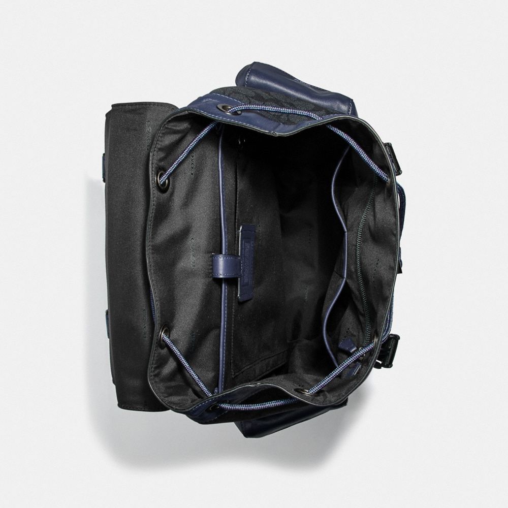 Sac à dos Rivington en toile exclusive avec écusson Coach