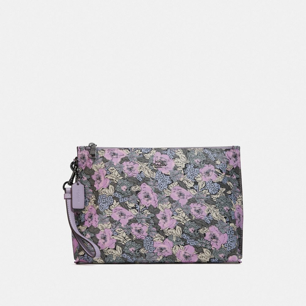 Charlie Pouch With Heritage Floral Print