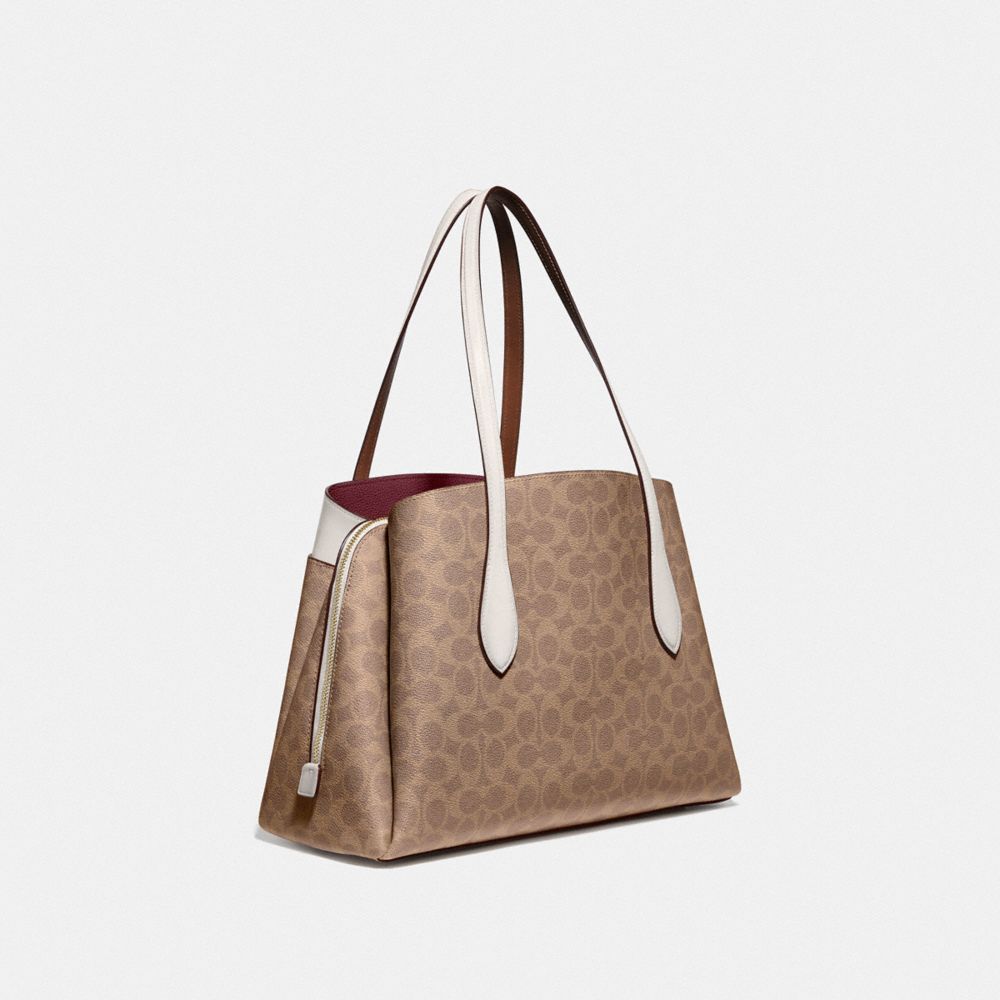 Lora Carryall En Toile Signature