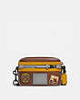 COACH®,CAMERA BAG WITH MYTHICAL MONSTERS PATCHES,Leather,Small,Jackalope,Front View