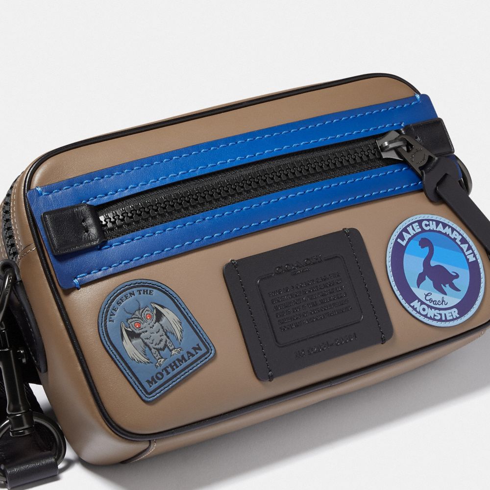 COACH Camera Bag With Mythical Monsters Patches