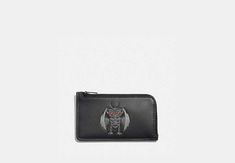 L Zip Card Case With Mythical Monsters