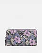 Accordion Zip Wallet With Heritage Floral Print