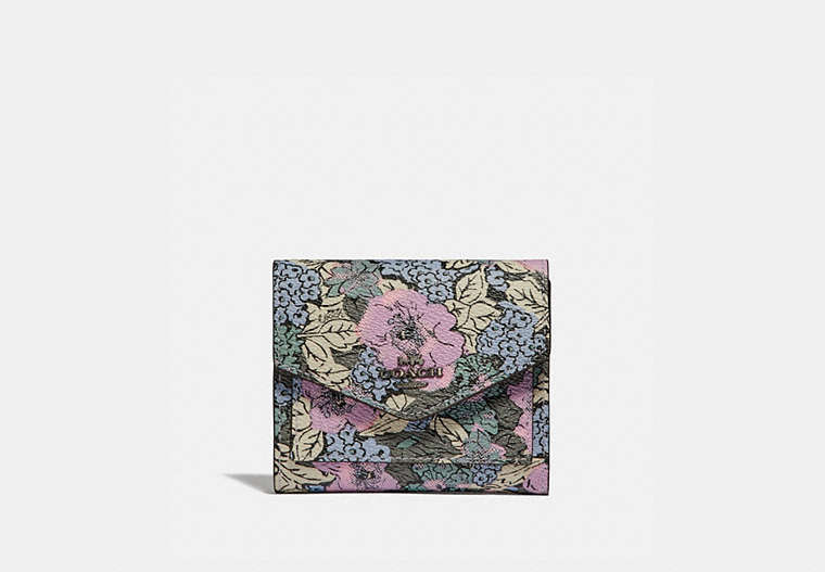 Small Wallet With Heritage Floral Print