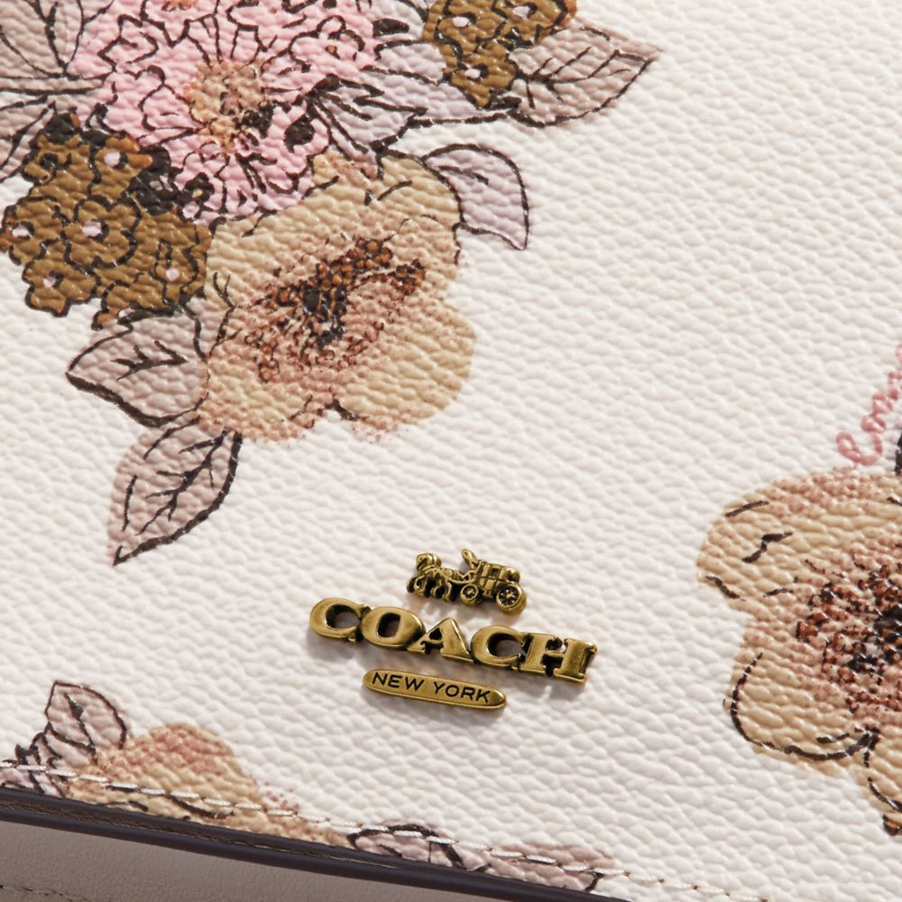 Coach floral bouquet discount wallet