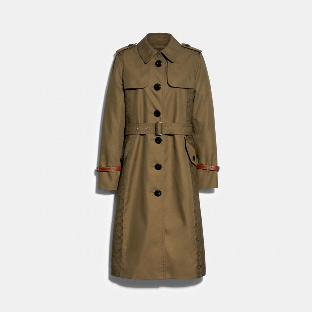 COACH® Outlet | Signature Panel Trench