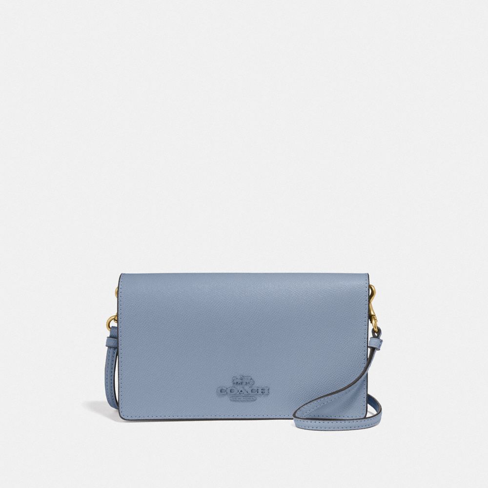 Hayden Foldover Crossbody Clutch Bag