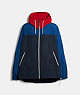 COACH®,WINDBREAKER,n/a,Sapphire Spring Navy,Front View