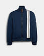 COACH®,TRACK JACKET,NAVY,Front View